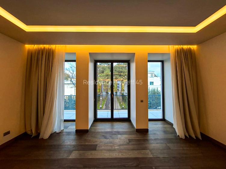 Închiriere apartament de lux cu 4 camere în Residence Kiseleff - ap. 2, etj. 1 - 2