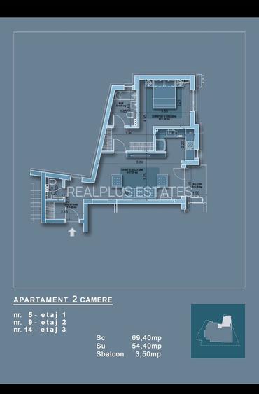 Dezvoltator 2 camere, decomandat, zona Mosilor/Eminescu - 6