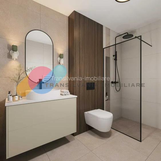 Apartament 2 camere, 42.5mp, parcare inclusa-Apahida - 4