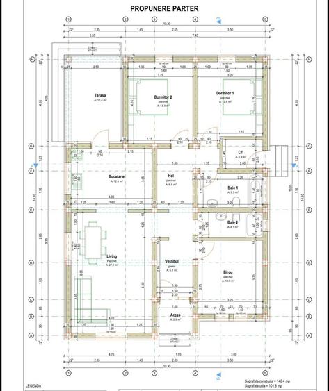 Casa Individuala Becicherecu Mic,Parter,4 Camere,2Bai,Terasa Acoperita - 3