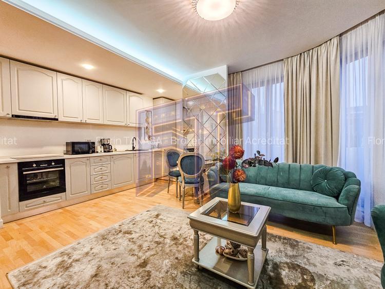 Apartament 2 camere Calea Victoriei București, complet mobilat, clădire iconica - 6