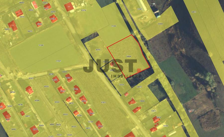 Teren 3.800 mp plat | Corușu | ideal dezvoltare | acces bun | 0% comision