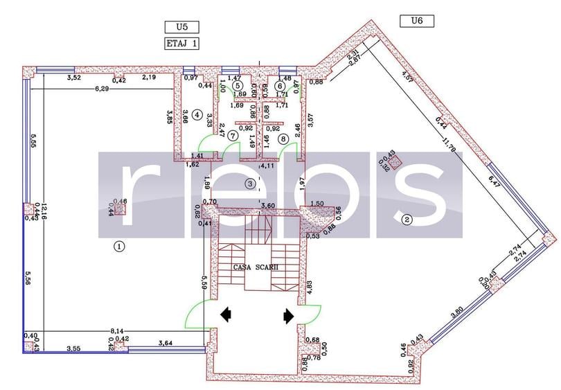 VANZARE SPATIU COMERCIAL | BIROURI 212 MP | STRADAL | VIZIBILITATE EXCELENTA |