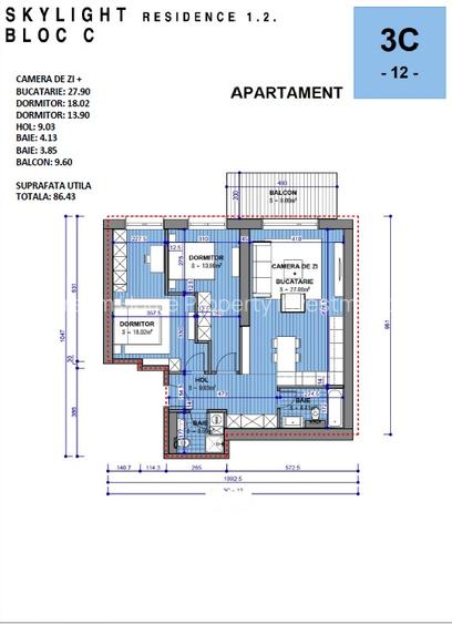 Apartament 3 camere Obor - SkyLight - 4