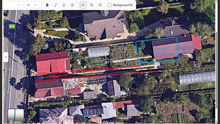Apartament 3 camere la parter în imobil P+M ,curte proprie 70 mp  - 15
