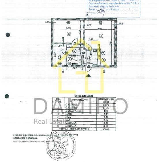 Apartament 2 camere Stirbei Voda Calea Victoriei Cismigiu Universitate Mobilat - 9