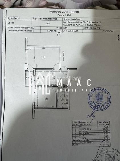 MAAC Imobiliare propune spre vânzare un apartament cu 2 camere, mobilat și utila - 8