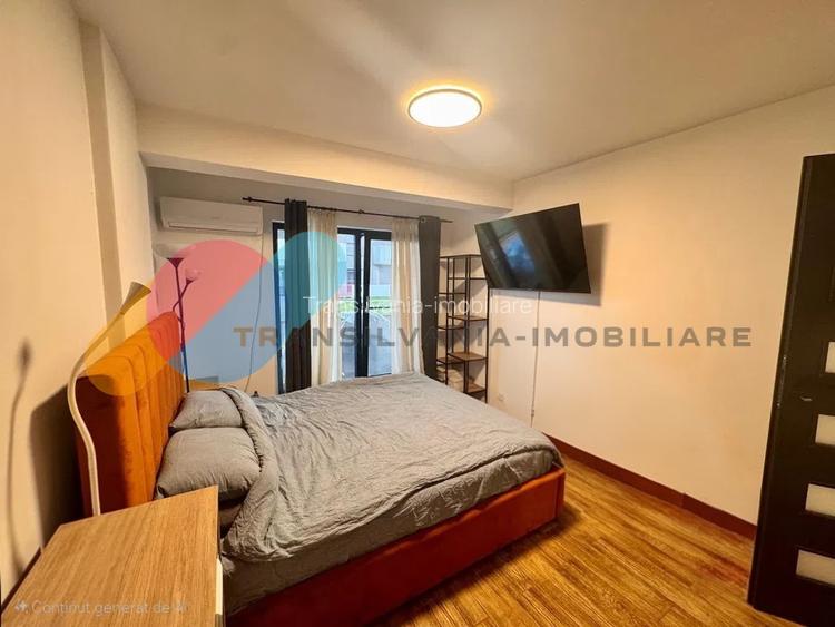 Apartament 2 camere 50mp + 12mp terasa, complet mobilat  - zona Vivo - 4