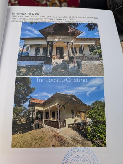 Vand casa bătrânească cu teren (4500 mp)+teren livada/pășune (2700 mp)  - 3