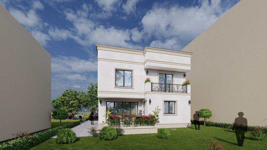 Vila Neoclasica zona CENTRALA Otopeni curte 500m2 - 6