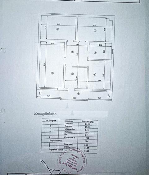 Central Sos. Arcu, 3 camere la casa, pozitie excelenta - 10