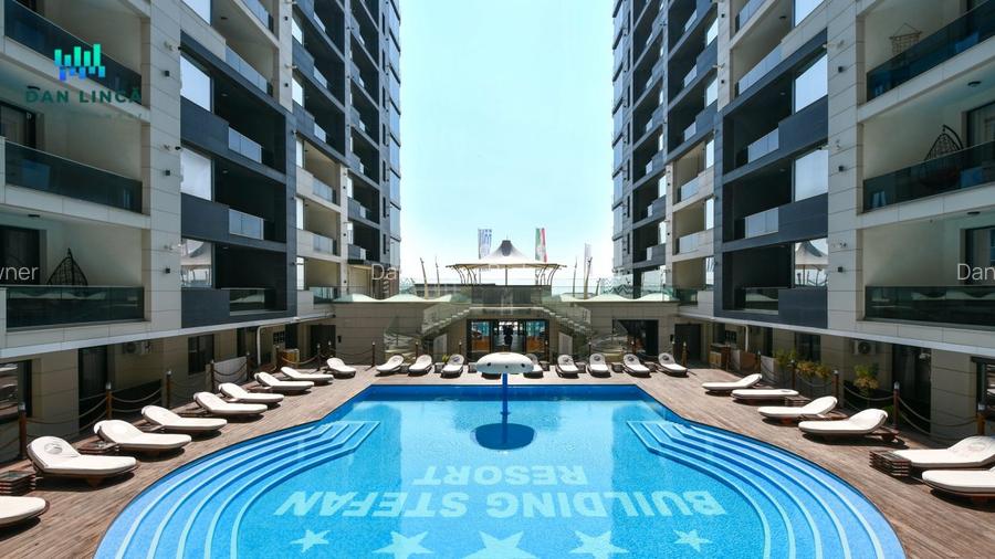 Garsoniera 31,50mp in Building Stefan Resort prima linie la mare - 3