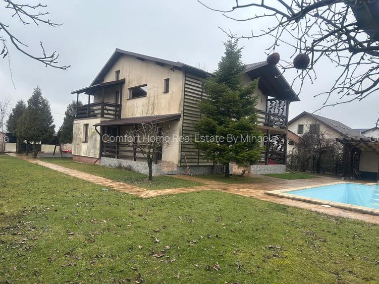 Dorali Voluntari Inchiriez Vila 5 cam piscina curte spatioasa gazon parcare - 2