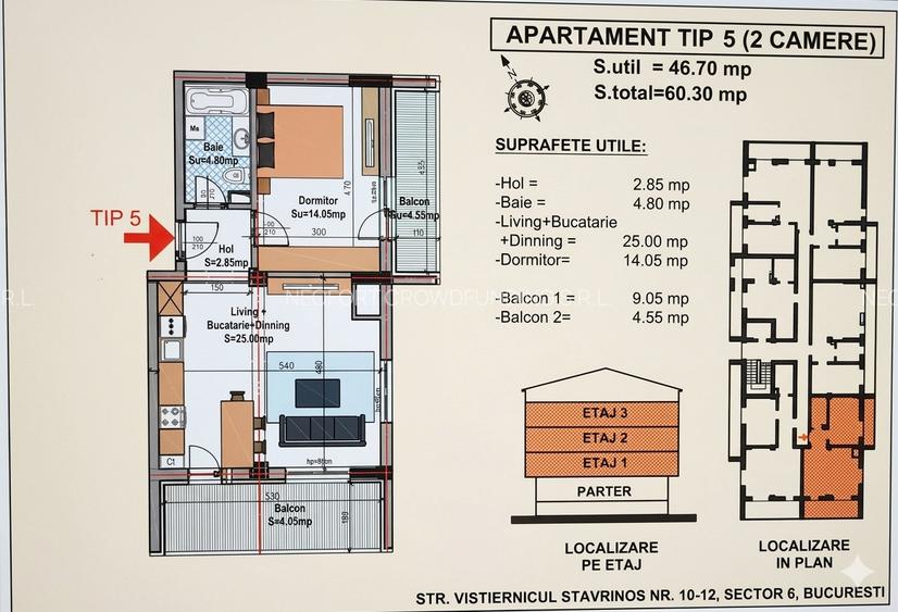Ap 2 Camere Superb I PARC LINIEI, METROU GORJULUI I Bloc Nou Boutique Neofort 49 - 18