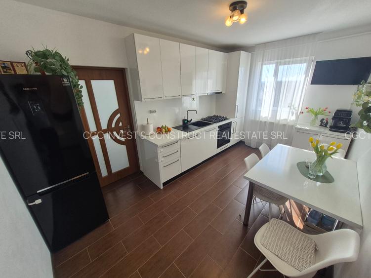 2 Cam-Lux-1 Min Spitalul Judetean-54 MP--Balcon-Mobilat-Centrala--85.000 Euro ! - 5