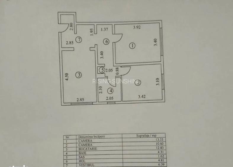 2 camere | decomandat | Crangasi | metrou Crangasi - 12