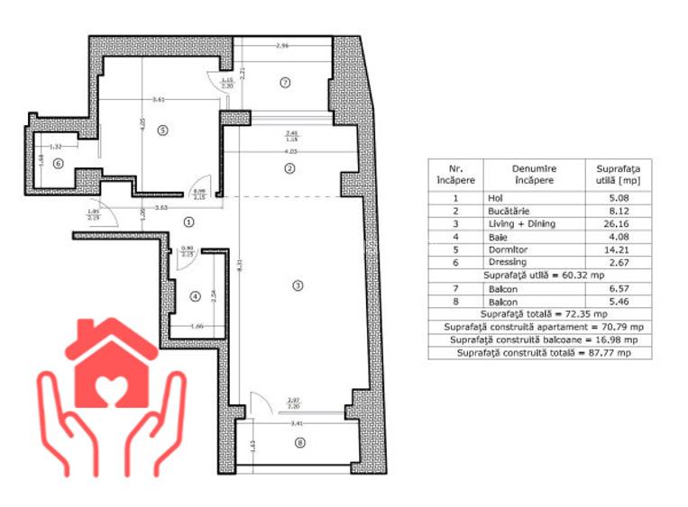 Calea VICTORIEI (ASE Cladirea MOXA)-Imobil BOUTIQUE, apartament luxury, LIBER! - 14