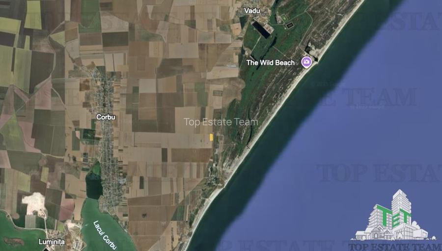 Teren extravilan 5000 mp Corbu, cu deschidere pe 3 laturi - 2