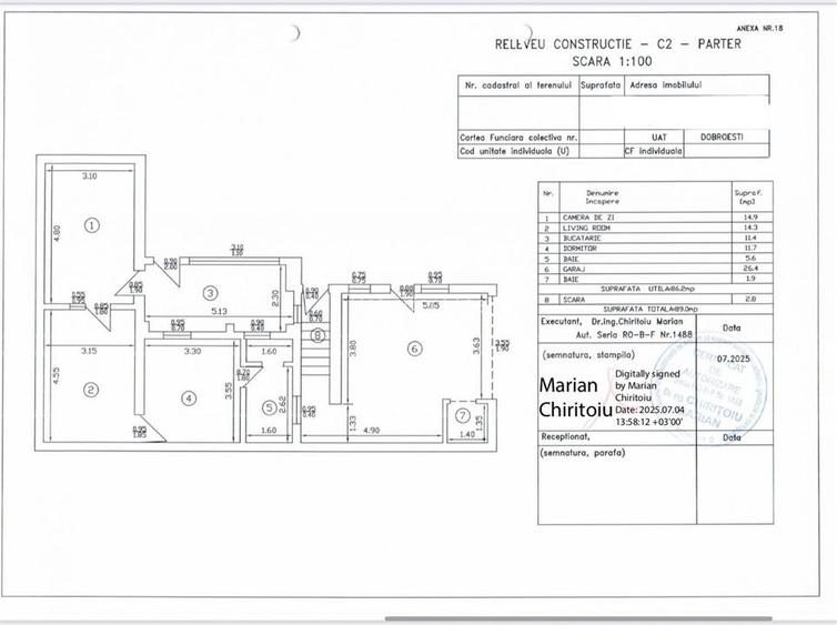 Vanzare vila P+1+Pod | Dobroesti - Parc Gheorghe Dascalu | constructie 2006 | - 20