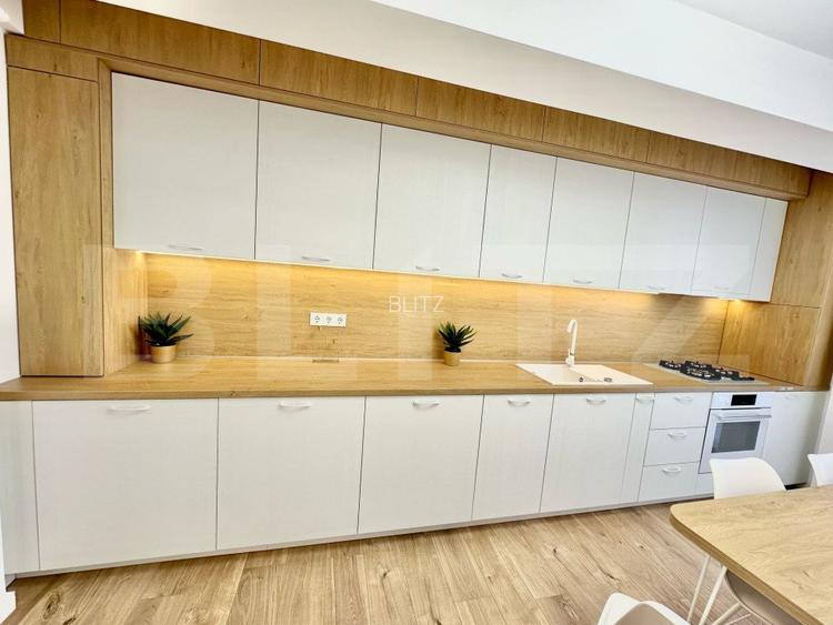 Apartament de lux, 2 camere, 55 mp, parcare, etaj intemediar, zona Terra - 7