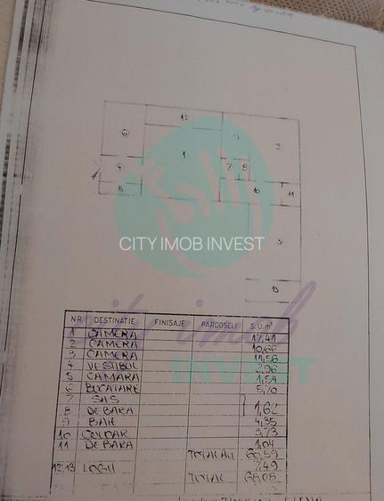 3 camere Câmpia Libertății, 70 mp, 2 balcoane, lângă Parcul IOR - 19