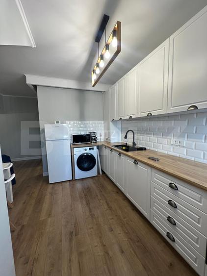 Apartament cu 2 camere, 56 mp, mobilat, utilat, view superb, zona Gruia - 4