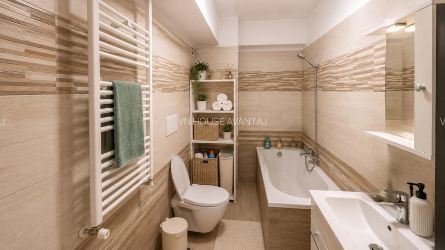 Apartament 3 camere în bloc nou (2017) | Etaj 3/6 / Lift - 9