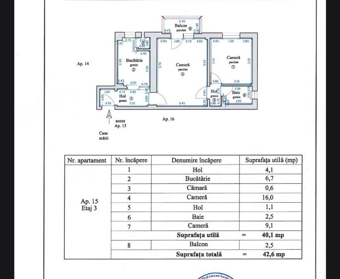 Vanzare apartament 2 camere Brasov, aproape de lacul Noua - 6