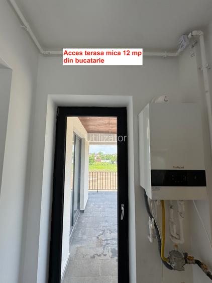 Apartament 2 camere 86 mp total | Terasă 20 mp cu vedere frontală lac Straulesti - 8