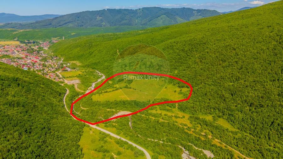 Teren 128.000 mp-Săcele-zona Garcini/ Intravilan/ COMISION 0% - 5