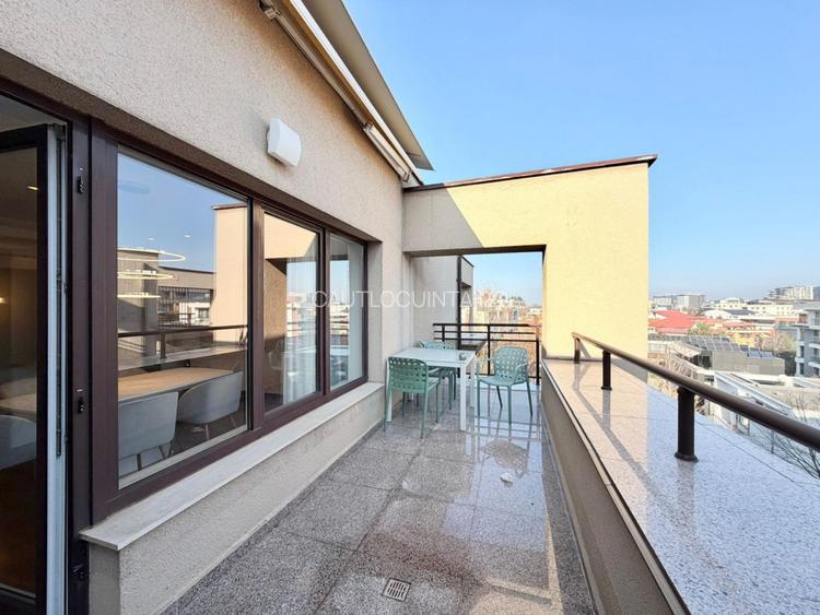 Penthouse 3 camere | De Inchiriat | Herastrau | Baneasa | Terasa | Parcare - 18