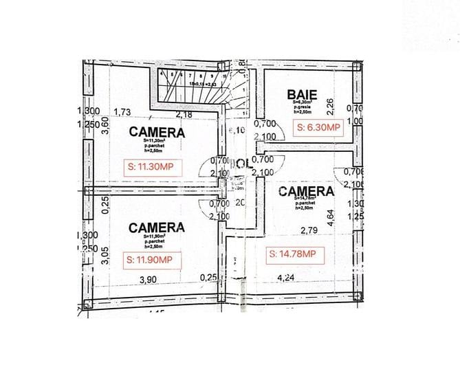 Casa individuala cu 4 camere, 100mp utili, 255mp teren, Cristiana - 2
