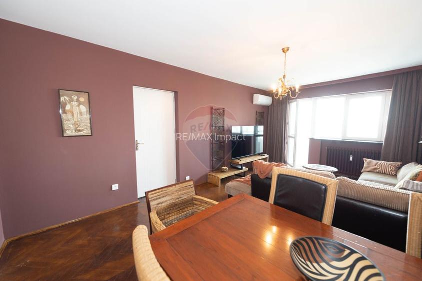 Apartament de inchiriat 3 camere 71mp, zona Domenii - 2