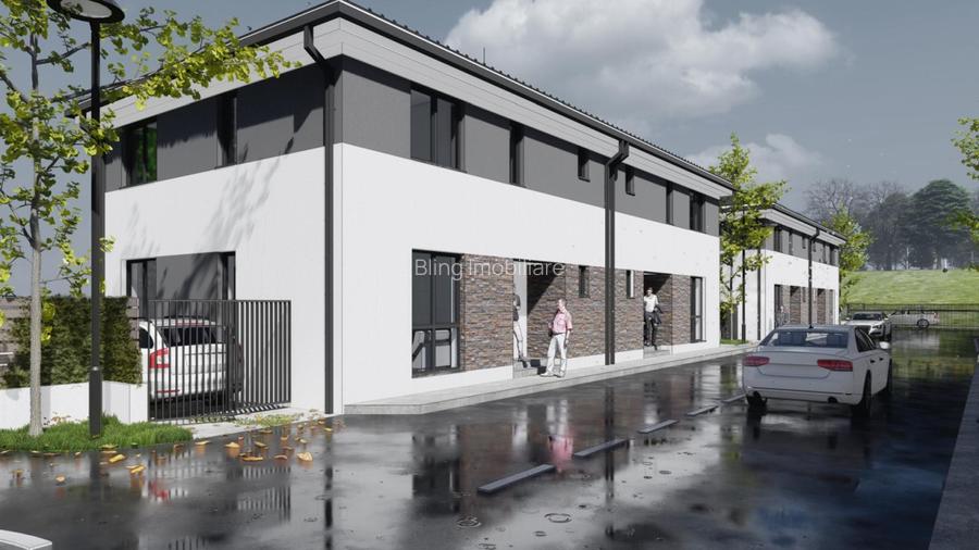 Duplex de vanzare, ansamblu privat, Tauti  - 2