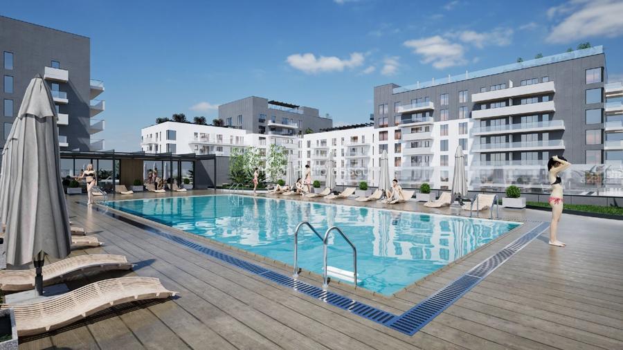 Apartament 3 camere 106 mp in Ansamblul Skylight, parcare gratuita - 30% Avans - 7