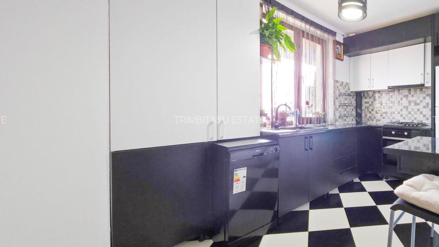 Apartament 2 camere Bragadiru Alunului, mobilat, balcon 19mp, parcare - 4