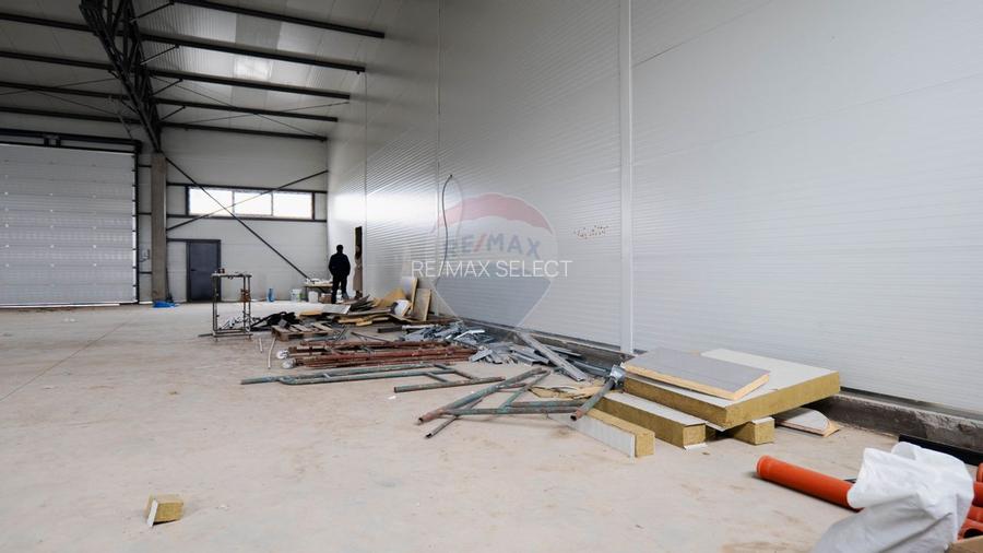 Hala de închiriat 1.800 mp cu teren 5.000 mp - Acces rapid la centura - 8