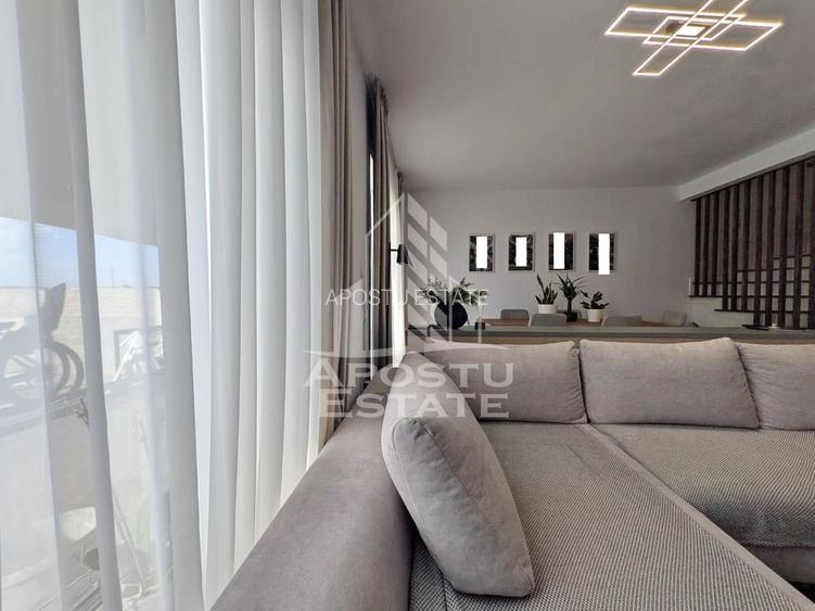 Duplex cu 4 camere si 2 bai complet mobilat si utilat in Giroc. - 3