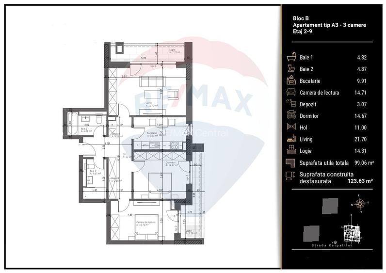Cosmopolit Zenit – Ansamblu Rezidențial Premium în Răcădău - 19