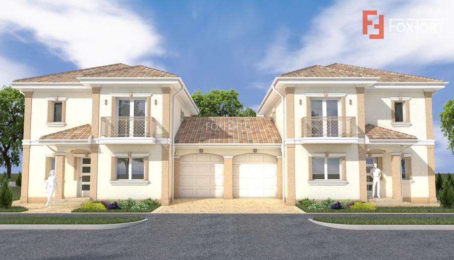 Duplex 5 camere 132 mp utili, despartit prin garaj Mosnita Noua - 3