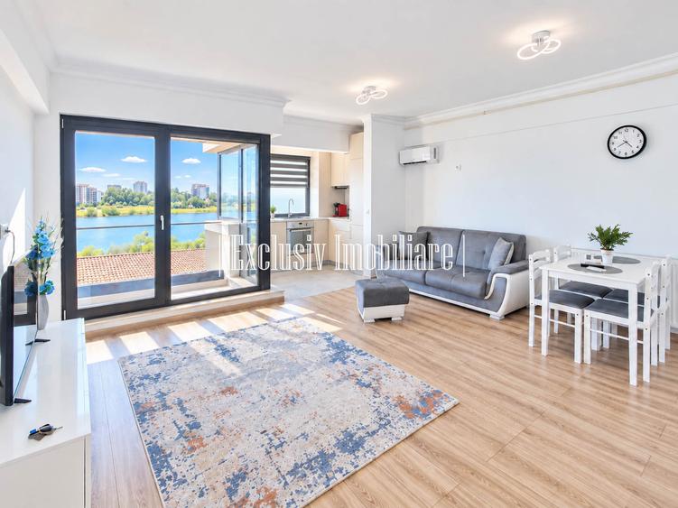 Campus Universitar - Apartament Premium 2 camere cu Vedere la Lac - Termen Lung