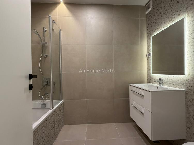 AFI Home North-3 camere cu gradina, mobilat&utilat, Promenada mall+1 loc parcare - 13