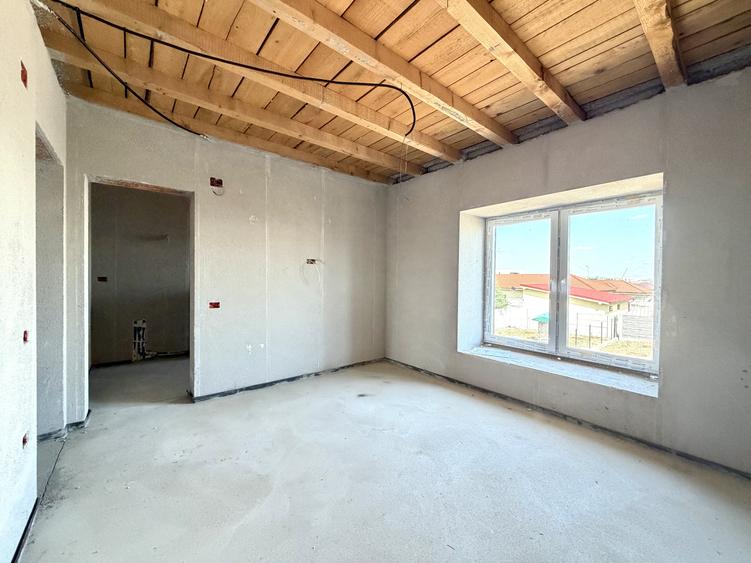 Duplex perete dublu, 4 camere, 166 mp utili, 405 mp teren - Dumbravita