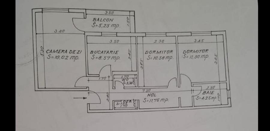 Apartament 3 camere Poarta 6 Exclusivitate