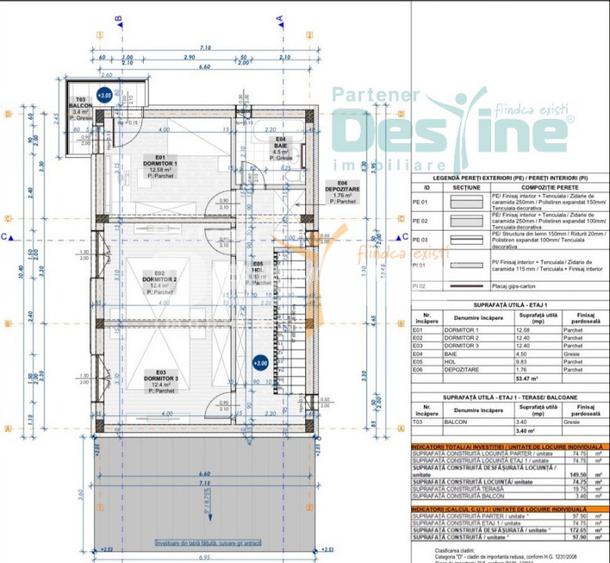 MIROSLAVA CENTRU, Proiect 7 CASE INDIVIDUALE, 179.900 € + TVA - 11