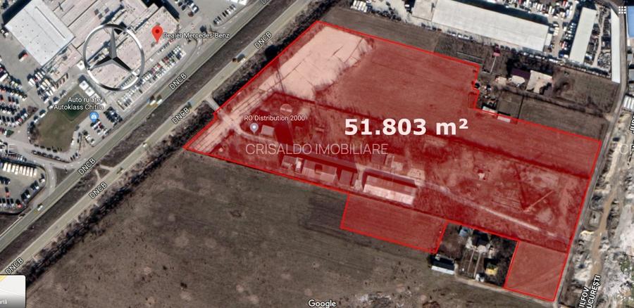 Teren - Platforma betonata si spatii de depozitare Centura Chitila - Autoklass - 2