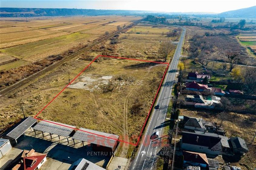 Teren 12.586mp - DN15 - Bacau - Buhusi - deschidere 162ml - posibilitate lotizar - 3