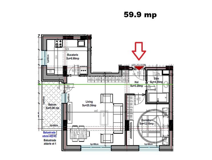 Berceni Metalurgiei - cel mai bun pret pt 2 camere - 6