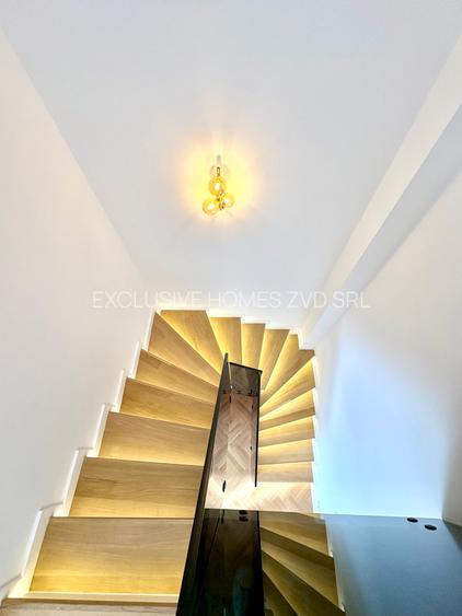 Penthouse PrimaVista - luminos - vedere liberă - scară interioară - 12