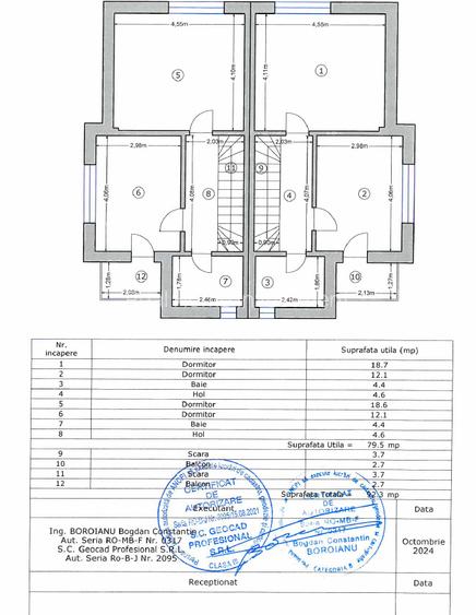 Vila tip duplex - 800 m de BLV. - Berceni - 2